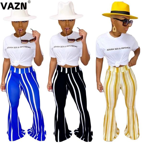 women's pants & capris vazn young fashion 2021 summer lady 3 colors striped elastic mid waist boot cut long office special, Black;white
women's pants & capris vazn young fashion 2021 summer lady 3 colors striped elastic mid waist boot cut long office special, Black;white