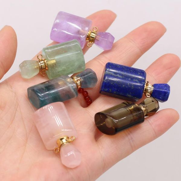 charms natural semi-precious stones amethys quartz healing stone necklace pendants reiki essential oil diffuser bottle pendant gift, Bronze;silver
charms natural semi-precious stones amethys quartz healing stone necklace pendants reiki essential oil diffuser bottle pendant gift, Bronze;silver