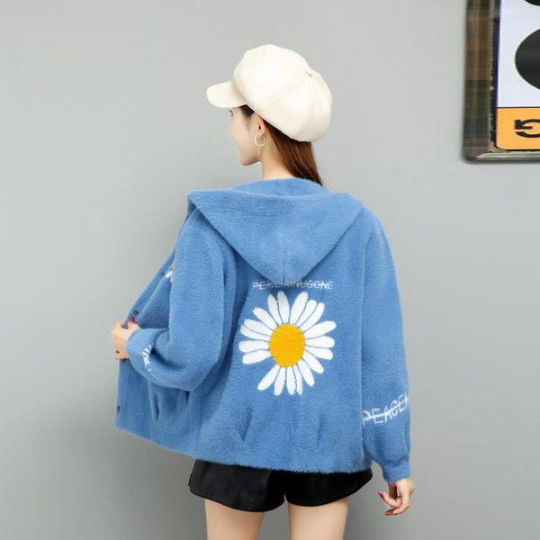 women's wool & blends women autumn knitted hooded outwear coat female long sleeve jacket with zipper short jackets ladies coats femme, Black
women's wool & blends women autumn knitted hooded outwear coat female long sleeve jacket with zipper short jackets ladies coats femme, Black