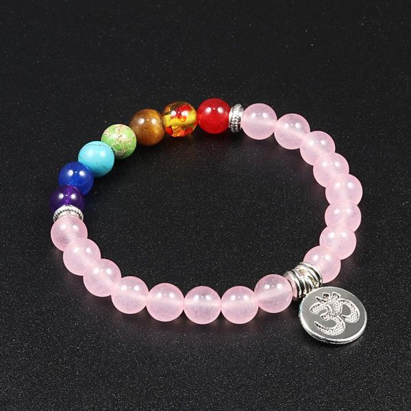 beaded, strands 7 charka bracelet healing pedant natural stone pink quartz beaded men women buddha meditation yoga bracelets charm jewelry g, Black
beaded, strands 7 charka bracelet healing pedant natural stone pink quartz beaded men women buddha meditation yoga bracelets charm jewelry g, Black