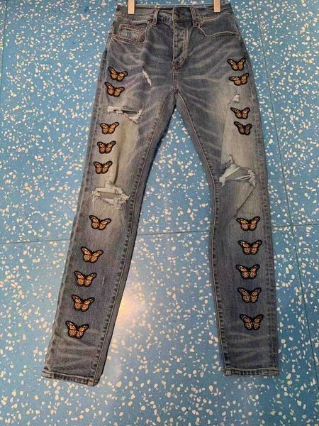 men's jeans wz01128 jeans fashion luxury track famous european design party masculine clothing style 4w85, Blue
men's jeans wz01128 jeans fashion luxury track famous european design party masculine clothing style 4w85, Blue