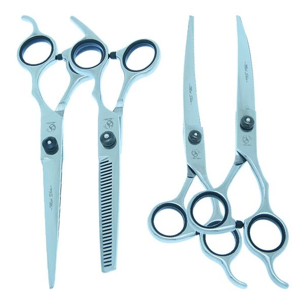 hair scissors 7.0" professional pet for dog grooming japan 440c cutting & thinning curved shears animal tesouras b0006a
hair scissors 7.0" professional pet for dog grooming japan 440c cutting & thinning curved shears animal tesouras b0006a