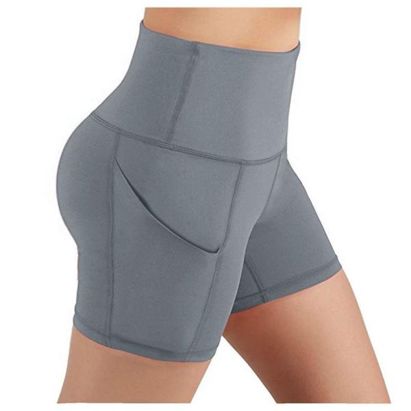 women's shorts skinny pockets push up short femme slim high waist seamless women abdomen control training running cycling #4, White;black
women's shorts skinny pockets push up short femme slim high waist seamless women abdomen control training running cycling #4, White;black