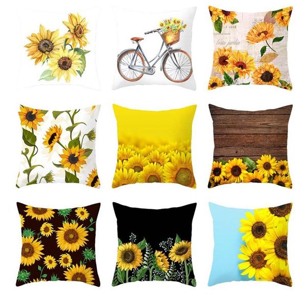 cushion/decorative pillow 1pc pillowcase decorative square sunflower throw case sofa cushion cover for bed home car 18 x inch 45 cm
cushion/decorative pillow 1pc pillowcase decorative square sunflower throw case sofa cushion cover for bed home car 18 x inch 45 cm