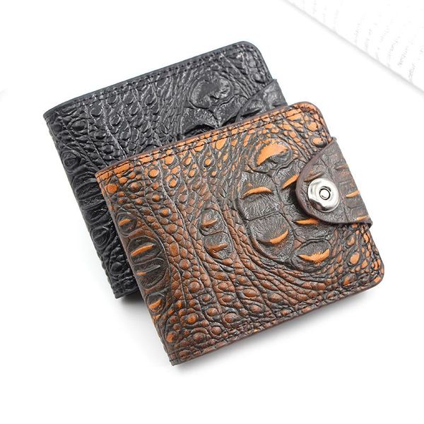 wallets men's wallet fashion short large size multi-card bag alligator pattern magnetic clasp business leisure pocket, Red;black
wallets men's wallet fashion short large size multi-card bag alligator pattern magnetic clasp business leisure pocket, Red;black