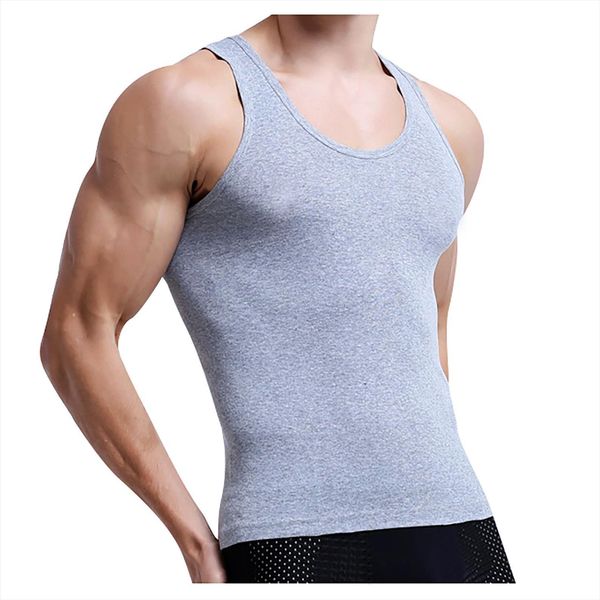 mens bodybuilding vest gym workout summer casual tight sleeveless sports fitness tank shirt running clothes, White;black
mens bodybuilding vest gym workout summer casual tight sleeveless sports fitness tank shirt running clothes, White;black