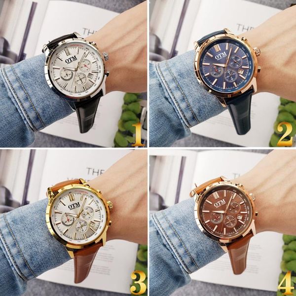 wristwatches bs men's classic quartz watch luxury brand circular chime code table stainless steel retro, Slivery;brown
wristwatches bs men's classic quartz watch luxury brand circular chime code table stainless steel retro, Slivery;brown