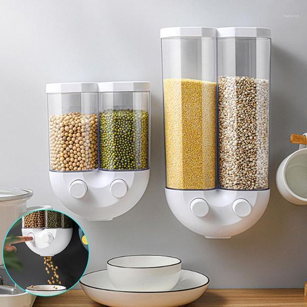 storage bottles & jars automatic grain box cereal dispenser food tank kitchen rice beans container organizer wall mounted plastic
storage bottles & jars automatic grain box cereal dispenser food tank kitchen rice beans container organizer wall mounted plastic