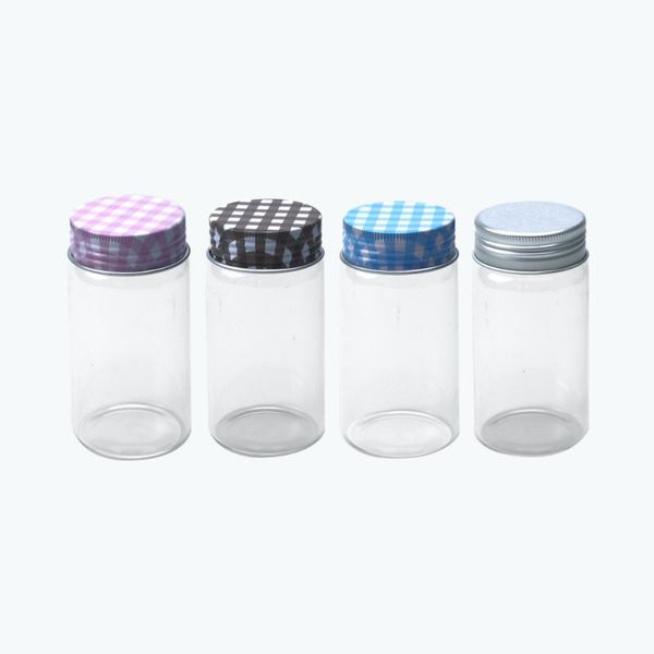 storage bottles & jars 6pcs 100ml cute hyaline glass vials with pink brown blue silver aluminum cap gifts crafts candy food refillable
storage bottles & jars 6pcs 100ml cute hyaline glass vials with pink brown blue silver aluminum cap gifts crafts candy food refillable