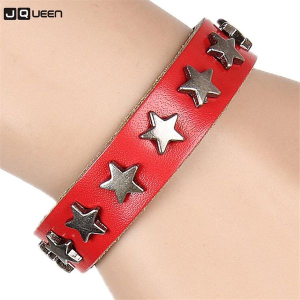 charm armband unika rock spikes rivet star gothic skelett skull punk biker wide cuff läder armband för män kvinnor, Golden;silver
charm armband unika rock spikes rivet star gothic skelett skull punk biker wide cuff läder armband för män kvinnor, Golden;silver