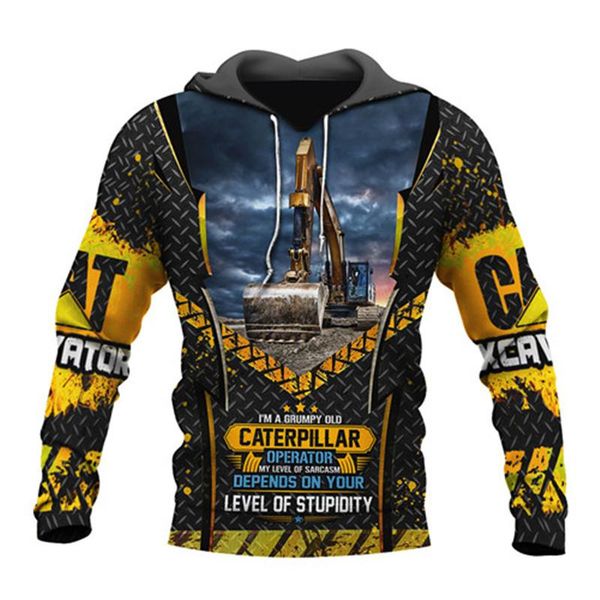 men's hoodies & sweatshirts 2021 worker excavator equipment instrument streetwear harajuku fashion 3dprint hoodies/sweatshirt/zip v-949, Black
men's hoodies & sweatshirts 2021 worker excavator equipment instrument streetwear harajuku fashion 3dprint hoodies/sweatshirt/zip v-949, Black