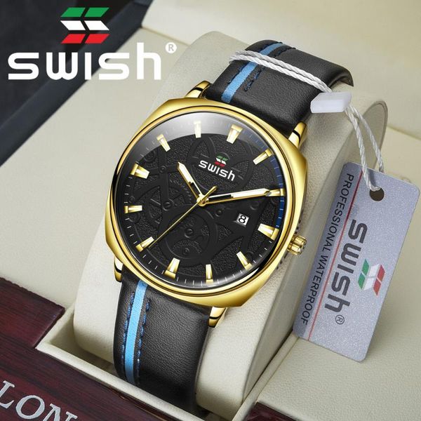 wristwatches 2021 black leather quartz wristwatch for men swish luminous military watch stainless steel sport clock reloj hombr, Slivery;brown
wristwatches 2021 black leather quartz wristwatch for men swish luminous military watch stainless steel sport clock reloj hombr, Slivery;brown