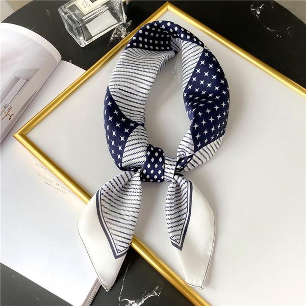real women winter hijab large women's polka silk small square tourism sunscreen shawl decoration scarves, Blue;gray
real women winter hijab large women's polka silk small square tourism sunscreen shawl decoration scarves, Blue;gray