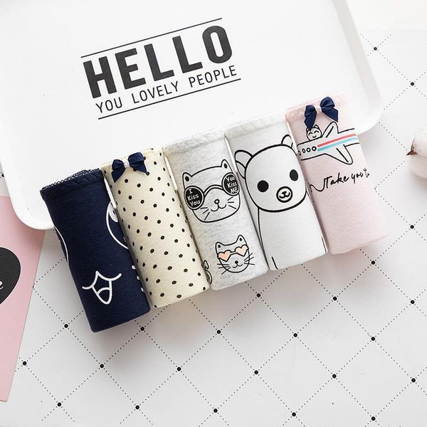 women's panties ngyouhuo 6pcs/lot women cotton print brief girl underwear underpants intimates female cute student panty a002, Black;pink
women's panties ngyouhuo 6pcs/lot women cotton print brief girl underwear underpants intimates female cute student panty a002, Black;pink