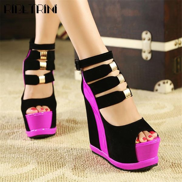 sandals ribetrini female platform super high heels buckle ankle strap wedges metal chain women party shoes woman, Black
sandals ribetrini female platform super high heels buckle ankle strap wedges metal chain women party shoes woman, Black