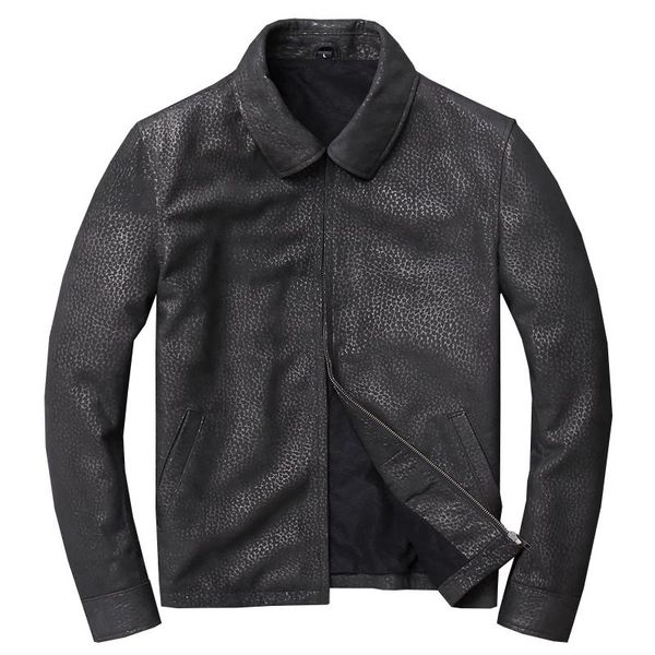 men's leather & faux .men slim genuine jacket,brand plus size mens sheepskin coat,father casual warm jacket,winter business, Black
men's leather & faux .men slim genuine jacket,brand plus size mens sheepskin coat,father casual warm jacket,winter business, Black