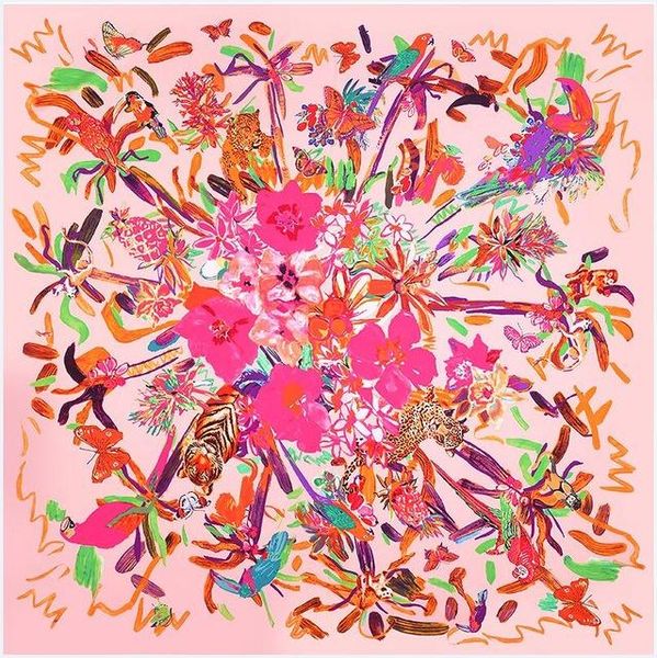 scarves floral design spring big square scarf twill silk women kerchief for lady fashion shawl echarpe, Blue;gray
scarves floral design spring big square scarf twill silk women kerchief for lady fashion shawl echarpe, Blue;gray