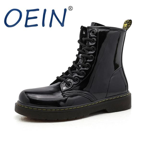 boots oein black women patent leather ankle autumn platform couple motorcycle shoes fashion breathable thick heels
boots oein black women patent leather ankle autumn platform couple motorcycle shoes fashion breathable thick heels
