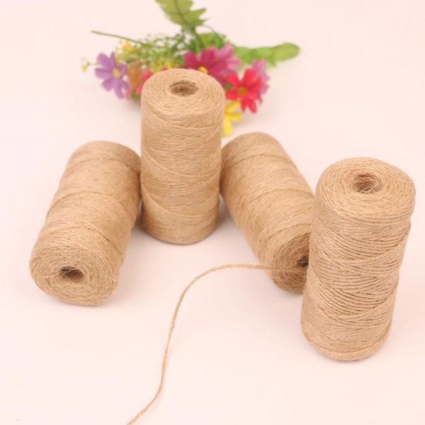 yarn jute rope 100 meters of 2mm natural foreign trade packaging bundling decorative, Black;white
yarn jute rope 100 meters of 2mm natural foreign trade packaging bundling decorative, Black;white