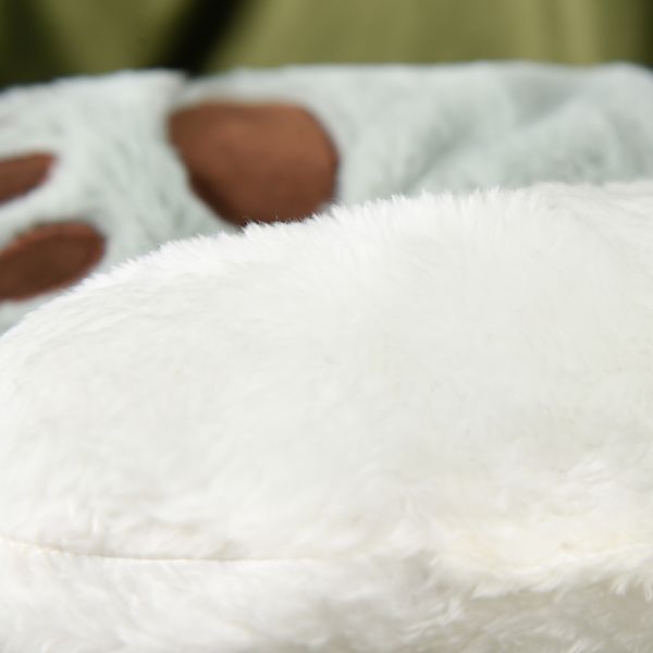 2019 new winter gloves women mittens bear claw rabbit velvet inside arctic velvet thickened dual-layer hang on neck type mittens, Red;black
2019 new winter gloves women mittens bear claw rabbit velvet inside arctic velvet thickened dual-layer hang on neck type mittens, Red;black