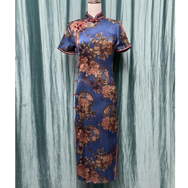 ethnic clothing vintage button mandarin collar women qipao print flower elegant evening party long cheongsam plus size 3xl-4xl vestidos, Red
ethnic clothing vintage button mandarin collar women qipao print flower elegant evening party long cheongsam plus size 3xl-4xl vestidos, Red