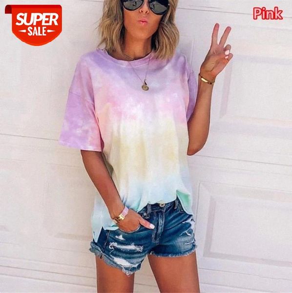 women's dye tie printed t-shirt summer o neck short sleeve gradient printing tee plus size s-5xl 6 colors wdc4692 #of7r, White
women's dye tie printed t-shirt summer o neck short sleeve gradient printing tee plus size s-5xl 6 colors wdc4692 #of7r, White