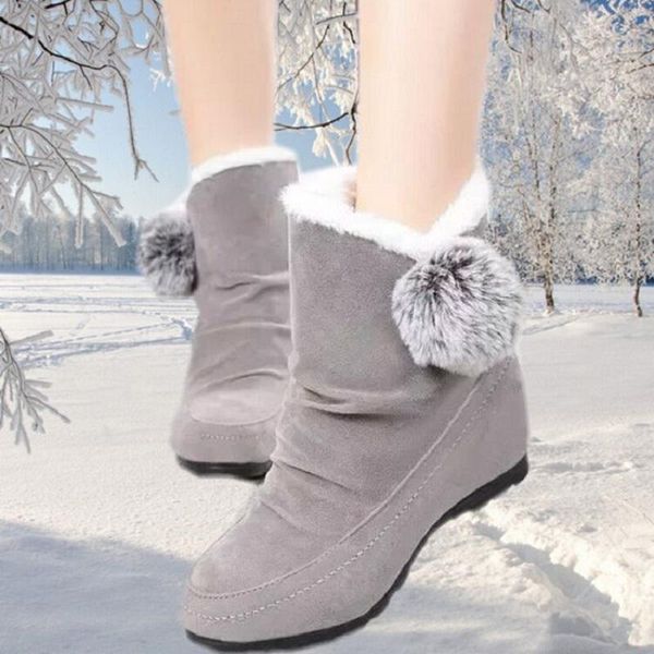 boots winter women wedges snow korean style lady plush hair ball height increasing botas ladies short lazy pom 191022, Black
boots winter women wedges snow korean style lady plush hair ball height increasing botas ladies short lazy pom 191022, Black