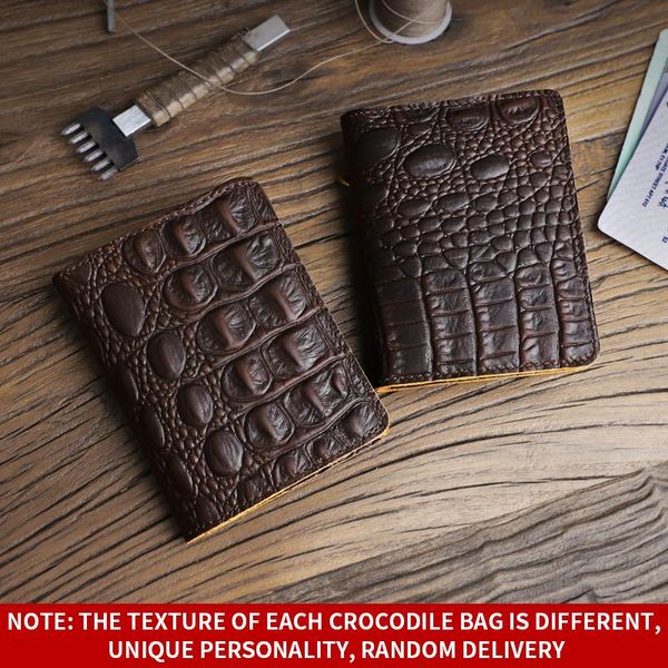 wallets 100% genuine leather business card holder pouch handmade crocodile embossed retro coin purse s id wallet, Red;black
wallets 100% genuine leather business card holder pouch handmade crocodile embossed retro coin purse s id wallet, Red;black