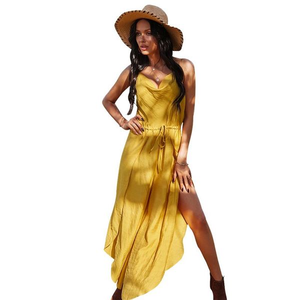 ladies jumpsuit women's fashion v-neck high waist solid color halter sleeveless lace jumpsuit summer daily casual#yl10, Black;white
ladies jumpsuit women's fashion v-neck high waist solid color halter sleeveless lace jumpsuit summer daily casual#yl10, Black;white
