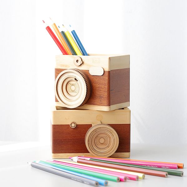 camera design wooden pen holder stand make storage box deskornaments desk organizer office school supplies
camera design wooden pen holder stand make storage box deskornaments desk organizer office school supplies