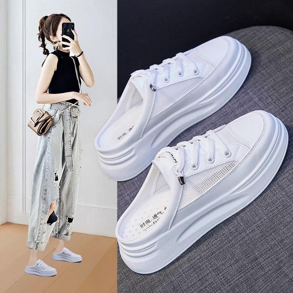 slippers 2021 summer women comfortable mesh patchwork casual shoes sandals girl leisure loafers flat platform, Black
slippers 2021 summer women comfortable mesh patchwork casual shoes sandals girl leisure loafers flat platform, Black