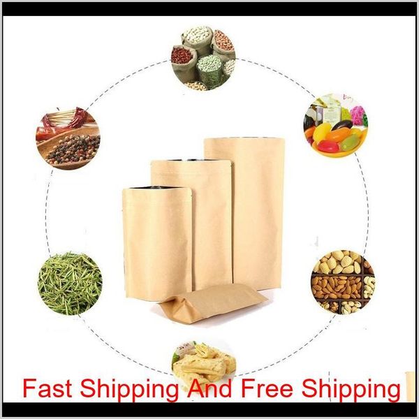 1000pcs zipper brown kraft aluminizing pouch,stand up kraft paper aluminium foil bag resealable zip lock grip seal food qylwls wrhome
1000pcs zipper brown kraft aluminizing pouch,stand up kraft paper aluminium foil bag resealable zip lock grip seal food qylwls wrhome