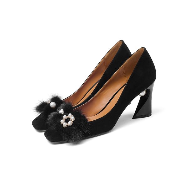 2018 spring summer kid suede women shoes high heels gladiator sandals pearl strap women pumps point toe sandalia feminina, Black
2018 spring summer kid suede women shoes high heels gladiator sandals pearl strap women pumps point toe sandalia feminina, Black