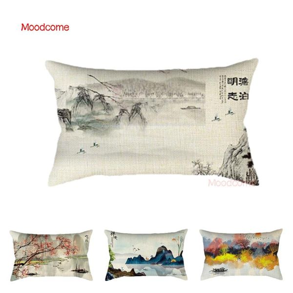 cushion/decorative pillow colorful chinese ink painting scene sunrise calligraphy pastoral art reading room decor rectangle waist cushion co
cushion/decorative pillow colorful chinese ink painting scene sunrise calligraphy pastoral art reading room decor rectangle waist cushion co