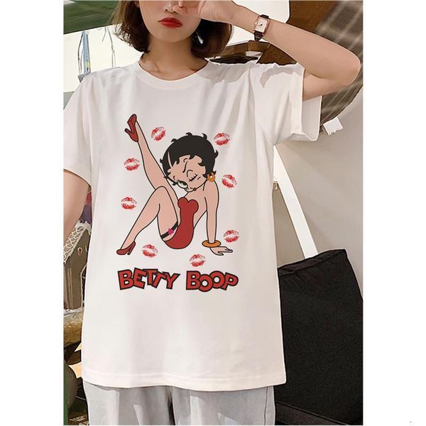 2021 summer casual vogue female t-shirt harajuku funny betty boop printed tshirt vintage aesthetic t shirt new white streetwear 
2021 summer casual vogue female t-shirt harajuku funny betty boop printed tshirt vintage aesthetic t shirt new white streetwear