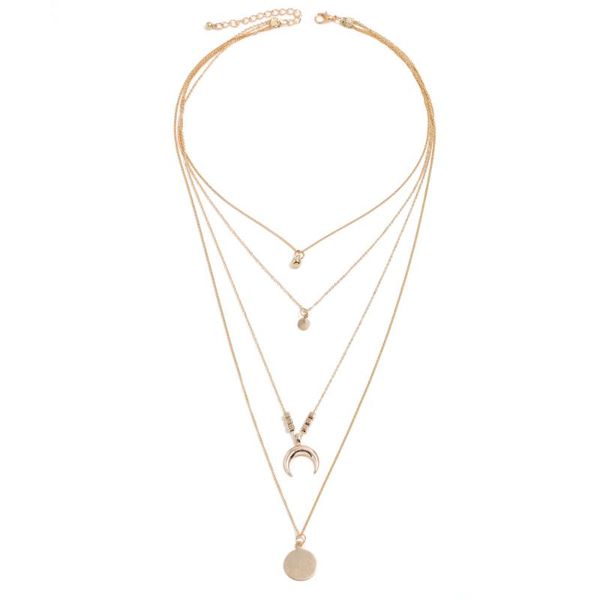 chains losodo 2021 style multi-layer short necklace women's neck metal clavicle chain korean pendant hipster for women, Silver
chains losodo 2021 style multi-layer short necklace women's neck metal clavicle chain korean pendant hipster for women, Silver