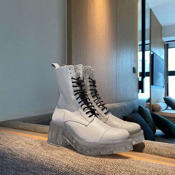 boots 2021 pvc women transparent heel ankle fashion lace up platform warm winter shoes ins thick bottom office lady casual, Black
boots 2021 pvc women transparent heel ankle fashion lace up platform warm winter shoes ins thick bottom office lady casual, Black