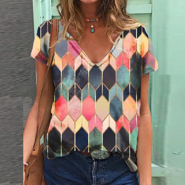 2021 3d Pattern Female Spring Summer with Short Women Tops t Shirt Plus Size Lkz1, White
2021 3d Pattern Female Spring Summer with Short Women Tops t Shirt Plus Size Lkz1, White