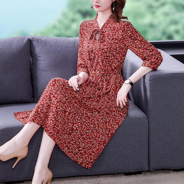 casual dresses chikichi red spring dress female temperament autumn 2021 women's chiffon print long party for women, Black;gray
casual dresses chikichi red spring dress female temperament autumn 2021 women's chiffon print long party for women, Black;gray