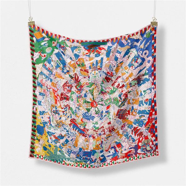scarves 53cm twill silk scarf woman hopi print square wraps bandana small hijab foulards lady tie headband neckerchief poncho, Blue;gray
scarves 53cm twill silk scarf woman hopi print square wraps bandana small hijab foulards lady tie headband neckerchief poncho, Blue;gray