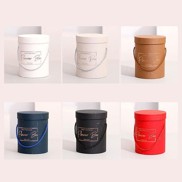 1pcs portable round flower cone gift paper boxes lid hug bucket packaging box wedding candy box
1pcs portable round flower cone gift paper boxes lid hug bucket packaging box wedding candy box