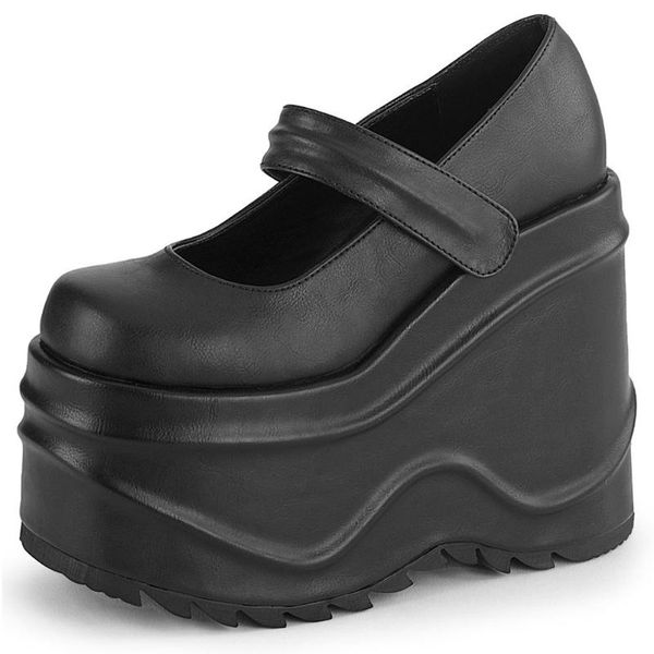 dress shoes brand design for dropship gothic style lolita mary jane cosplay high heel platform women wedges cozy big size 43, Black
dress shoes brand design for dropship gothic style lolita mary jane cosplay high heel platform women wedges cozy big size 43, Black