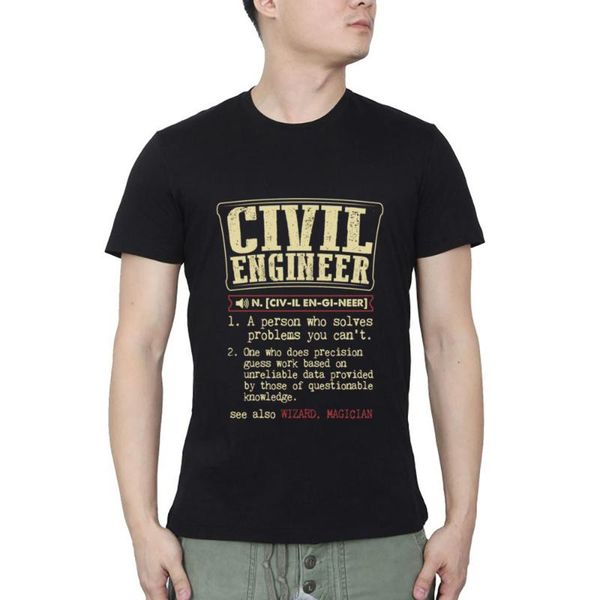 men's t-shirts civil engineer badass definition funny gift casual summer t-shirt streetwear o neck, White;black
men's t-shirts civil engineer badass definition funny gift casual summer t-shirt streetwear o neck, White;black