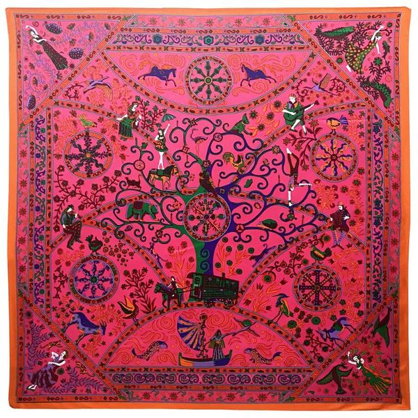 scarves luxury twill silk scarf women shawls animal tree print stoles bandana kerchief hijab square wraps foulards 130cm, Blue;gray
scarves luxury twill silk scarf women shawls animal tree print stoles bandana kerchief hijab square wraps foulards 130cm, Blue;gray