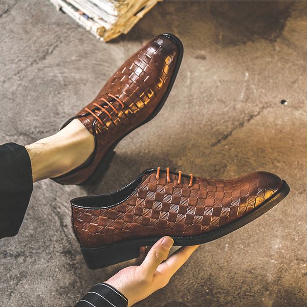 45.46.47 size cross-border plus size leather shoes-size autumn new british style leather shoes men pointed toe casual trend business shoes, Black
45.46.47 size cross-border plus size leather shoes-size autumn new british style leather shoes men pointed toe casual trend business shoes, Black