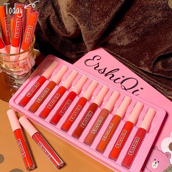 lip gloss 10 colors makeup set matte waterproof lipstick velvet long lasting not fade cosmetics for women girl ma
lip gloss 10 colors makeup set matte waterproof lipstick velvet long lasting not fade cosmetics for women girl ma