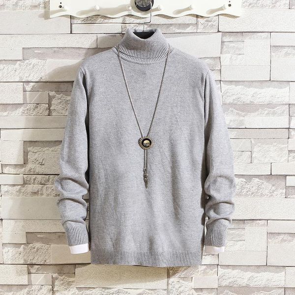 men's sweaters turtleneck sweater winter pure color casual fashion brand clothing long sleeve stretch slim pullovers, White;black
men's sweaters turtleneck sweater winter pure color casual fashion brand clothing long sleeve stretch slim pullovers, White;black