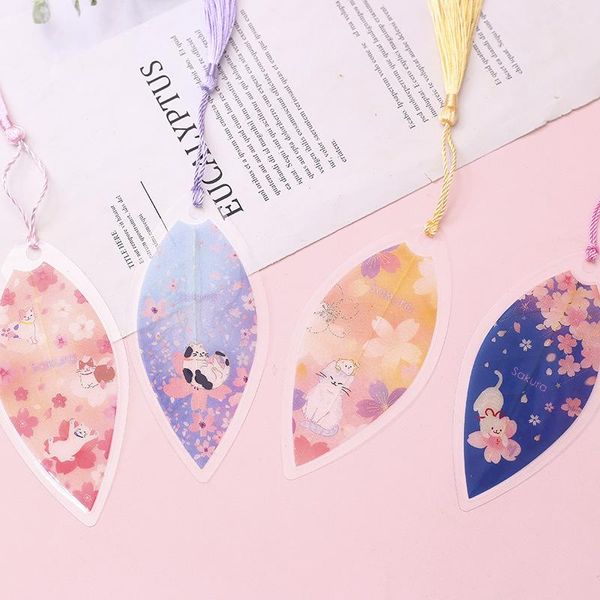 bookmark creative leaf vein tassel cartoon cute cat pvc material collectibles student stationery children teacher gifts
bookmark creative leaf vein tassel cartoon cute cat pvc material collectibles student stationery children teacher gifts