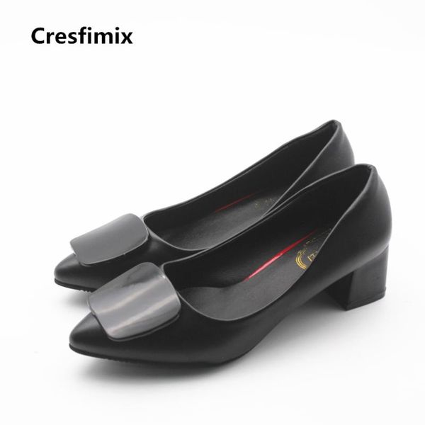dress shoes cresfimix femmes hauts talons women fashion comfortable 5cm pu leather high heel lady party summer pumps female, Black
dress shoes cresfimix femmes hauts talons women fashion comfortable 5cm pu leather high heel lady party summer pumps female, Black