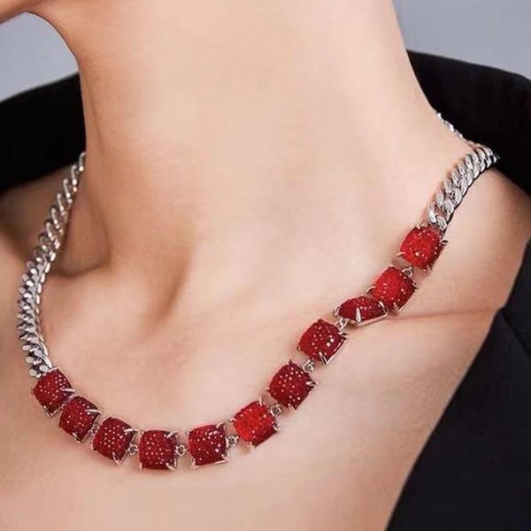chokers hiphop square cuban link chain necklace choker iced out men women rhinestone curb miami chunky thick luxury neck rapper, Golden;silver
chokers hiphop square cuban link chain necklace choker iced out men women rhinestone curb miami chunky thick luxury neck rapper, Golden;silver